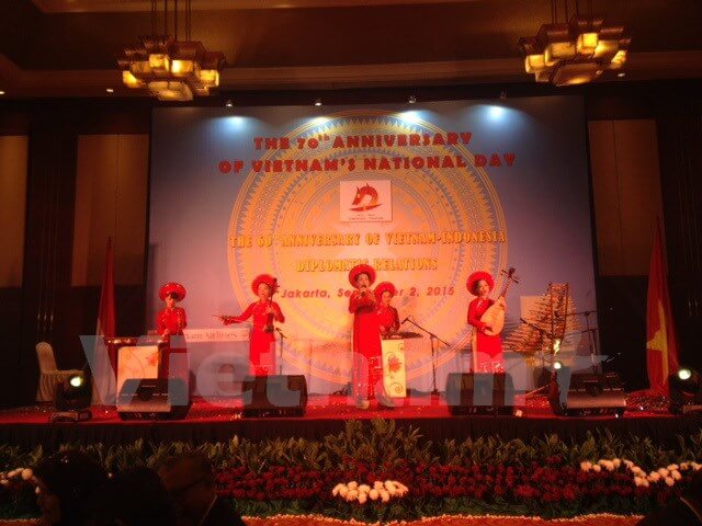 Indonesian officials attended the National Day Celebrations Vietnam 