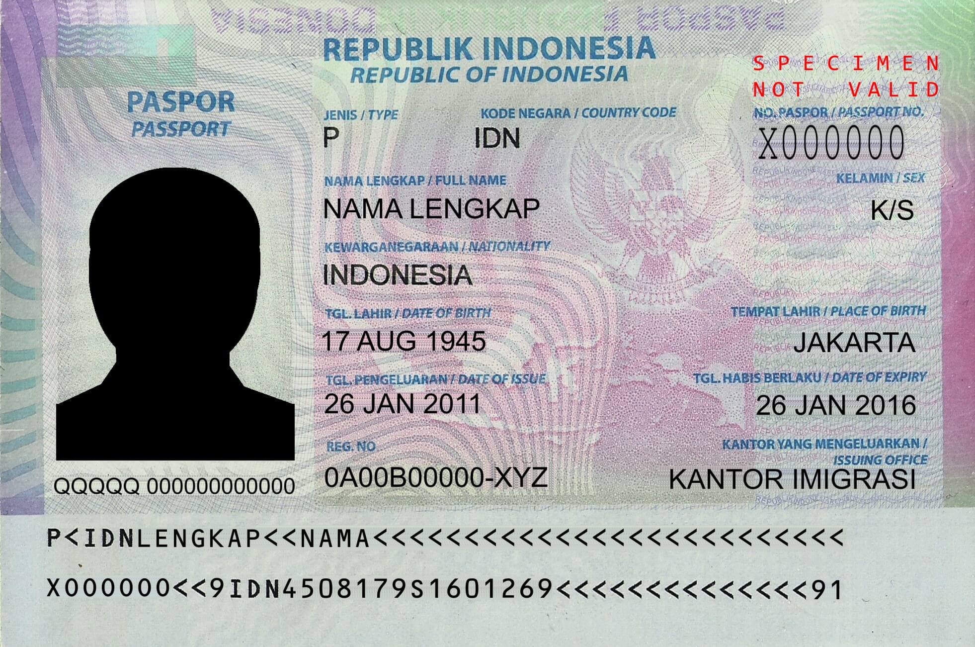 indonesian passport